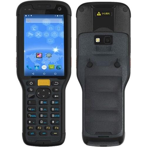 Handheld PDA Keyboard Data Capture Android 8.1 Rugged POS Terminal 1D 2D Barcode Scanner WiFi 4G LTE GPS PDA Barcode Reader