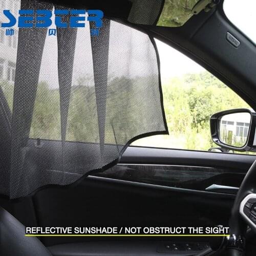 Magnetic car sun visor, anti-ultraviolet, car window shade, side window, mesh shade, summer protection