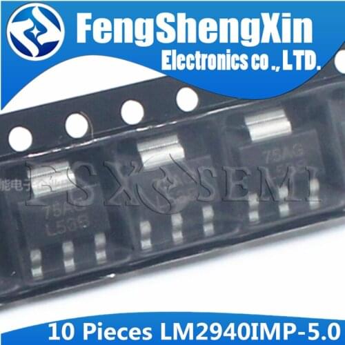 10pcs/lot LM2940IMP-5.0 SOT223 LM2940IMP LM2940 L53B SOT-223 SOT Low dropout regulator chip