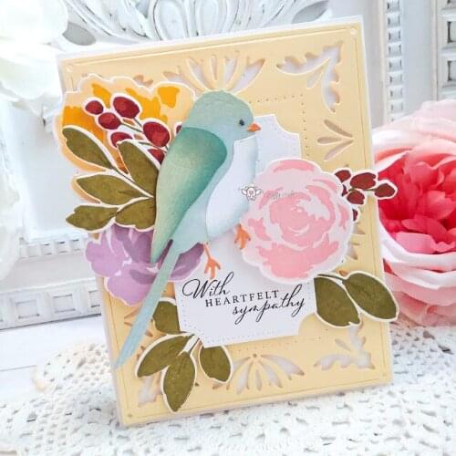 New Bird decoration metal Cutting Dies Stencils DIY Scrapbooking Paper/photo Cards Embossing Dies