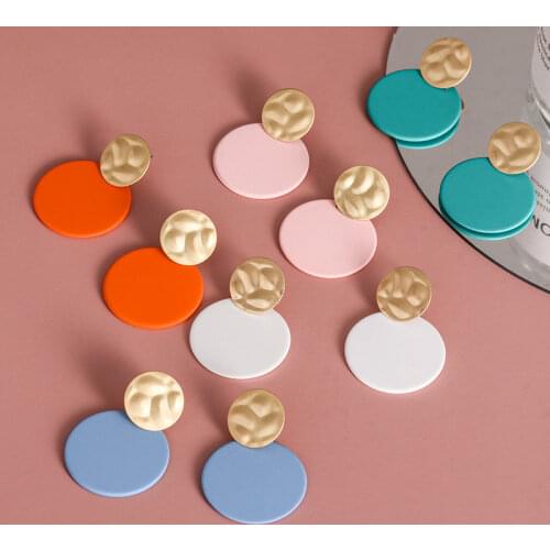 Fashion Bohemian Silver Color Drop Earrings For Women Geometric Summer Ocean Beach Starfish Metel Earrings 2021 Jewelry Gifts