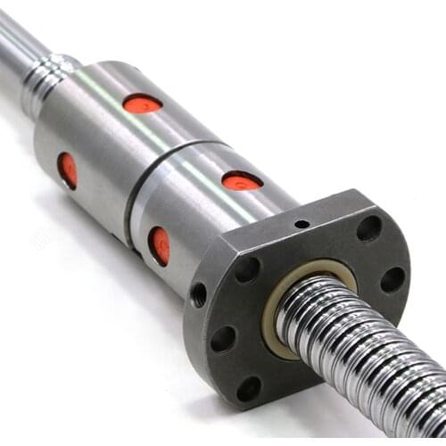 Ballscrew lead screw SFU 1605 2510 SFE1616 2020-L300/800/1500mm ballnut with end machining