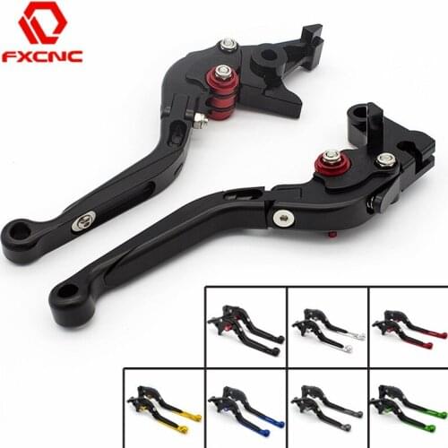 CNC Folding Extendable Motorcycle Brake Clutch Lever For Kawasaki ZX-6 ZX6R ZZR600 ZZR 600 NINJA EX500R GPZ500S 1990-1999 1991