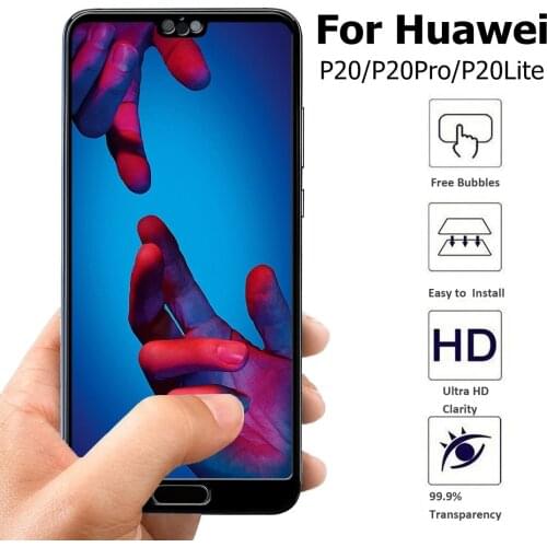 For Huawei P20 Pro Screen Protector HD Clear 9H Huawei P20 Lite Tempered Glass Screen Film for Huawei P20 Protective Guard