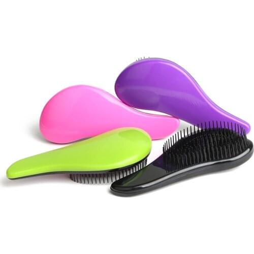 1pc Hot Magic Handle Comb Anti-static Massage Shower Hair Brush Salon Styling Exquite Professional Useful Hair Styling Tool Comb