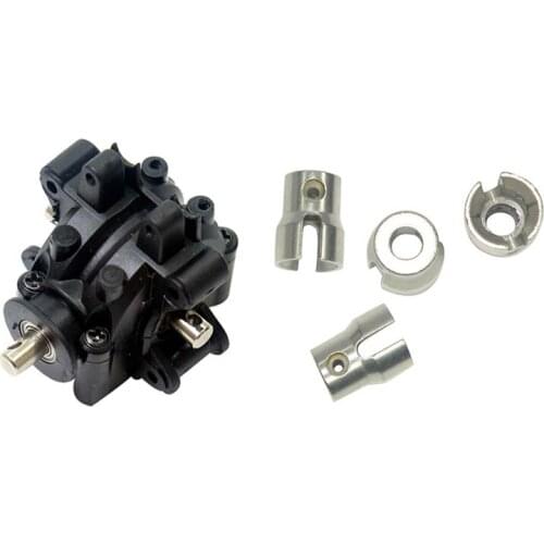 1x Front Gearbox Gear Box for XLF X03 X04 X-03 X-04 1/10 & 4Pcs Metal Axle Drive Cup for XLF X03 X04 X-03 X-04 1/10