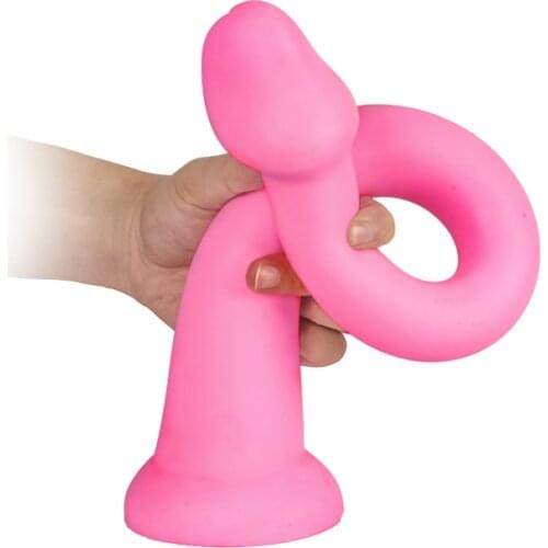 Long Dildo Anal Plug G spot Stimulates Masturbator Silicone Huge Butt Plug Prostate Massage Erotic Anal Sex Toys For Woman Men