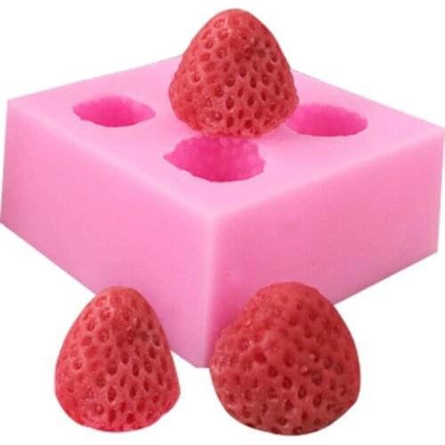 Cake Mold DIY Baking Tools Baking Molds Pink Peony Rose Flower Strawberry Crab Love Pudding Chocolate Silicone Mold Food Grade