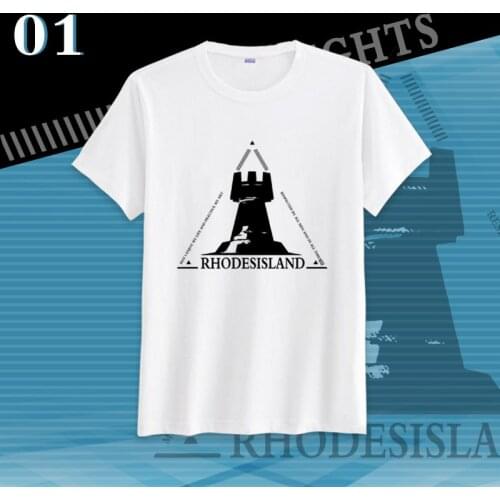 Anime Arknights Cosplay T Shirt WomenMen 3D Print Arknights Summer T-Shirt Cartoon Graphic Top Tee Streetwear Cosplay Costume