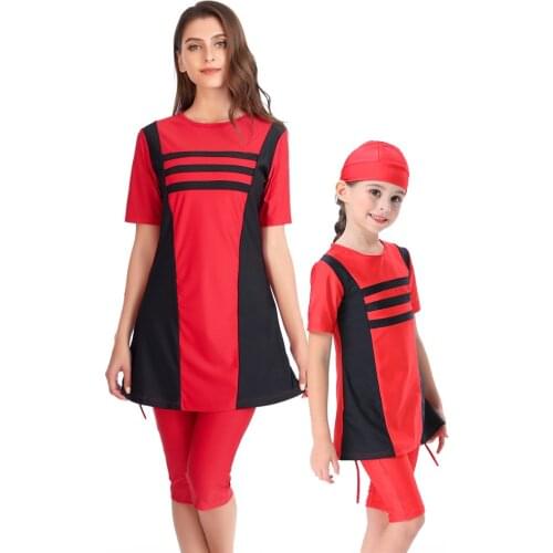 Mother Daughter Swimsuits Flower Mommy And Me Swimwear Bikini Family Look Bathing Suit Family Matching Suit Girls