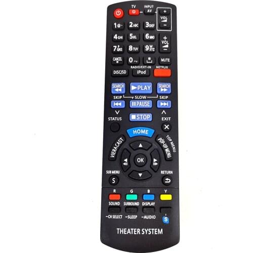 New Replacement N2QAYB000632 For Panasonic Home Theater System Remote Control SA-BTT370 SA-BTT770 Fernbedienung