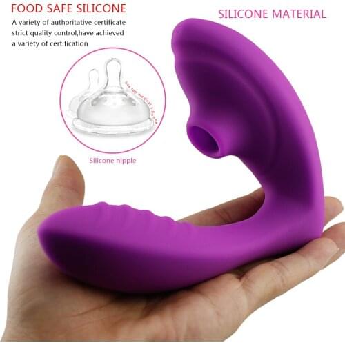 Vagina Sucker Vibrator Oral Sex Suction Clitoris Stimulation Female Masturbation Erotic Sex Toys for Women