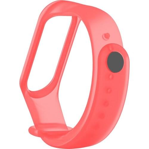 Strap For Xiaomi Mi Band 6 5 Transparent Silicone Replacement Bracelet For Xiaomi Mi Band 6 Miband 5 Correa Strap