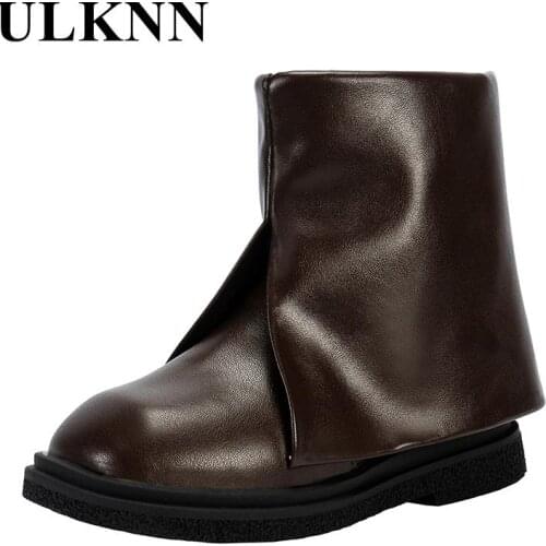 Girls Rubber Boots 2021 NEW Hot Fshion Shoes For Kids Brown Boot Childrens Flat Shoes Winter Black Boots kid bot botas