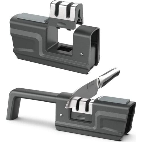 Foldable Knife Sharpener Professional 4 In 1 Knife Sharpening Tool Scissor Sharpeners Kitchen Chef Grindstone Grinder Stone