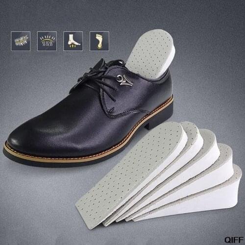 Heightening Insole Invisible Comfortable Heighten Insert Cushion Pads 1/1.5/2cm Faux Leather EVA Lifting Insole