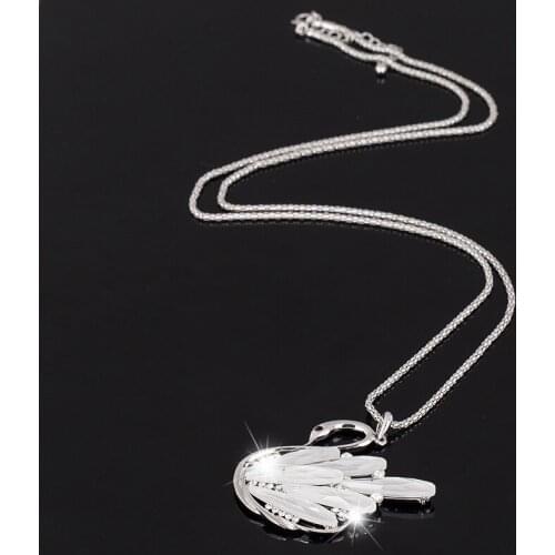 YFJEWE Silver Chains
