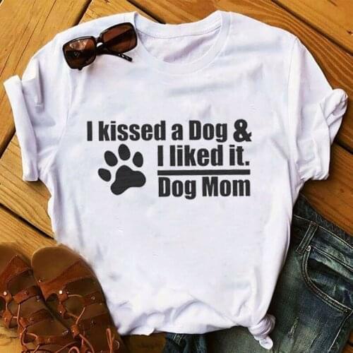 Women 2020 Fur Dog Paw Mom Print Funny Animal Pet Lady Clothing Ladies Graphic Female Womens Top T Shirt T-shirts Tee T-Shirt