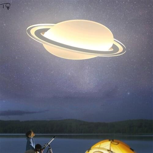 Starlight Modern Cartoon Led Ceiling Light Moon Individual Minimalist Kids Room Light Bedroom Boys Room Starry Sky Light Fixture