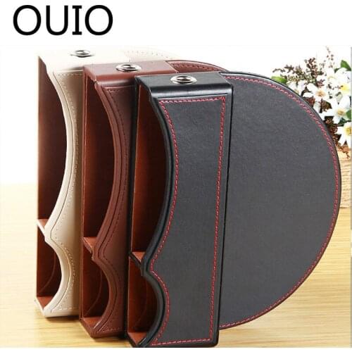 OUIO Car Styling Seat Crevice Storage Box For Opel Astra J H Renault Megane 2 3 Captur Logan Scenic 2 Dacia Duster Accessories