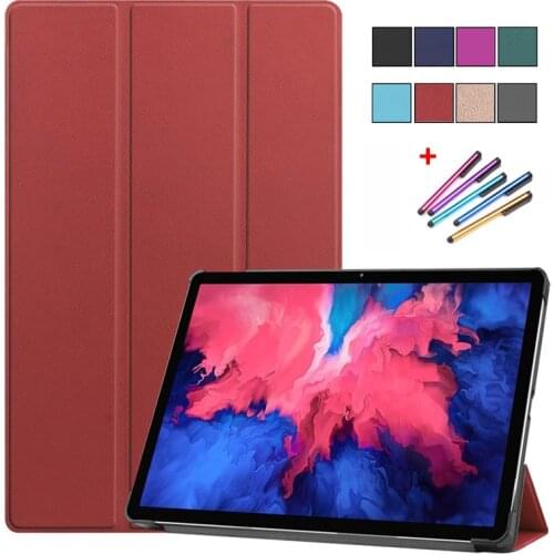 Case for Lenovo P11 Tablets TB-J606F PU Leather Protective Shell for Lenovo Tab P11 P11 Pro Case Coque Funda TB-J706F TB J606F