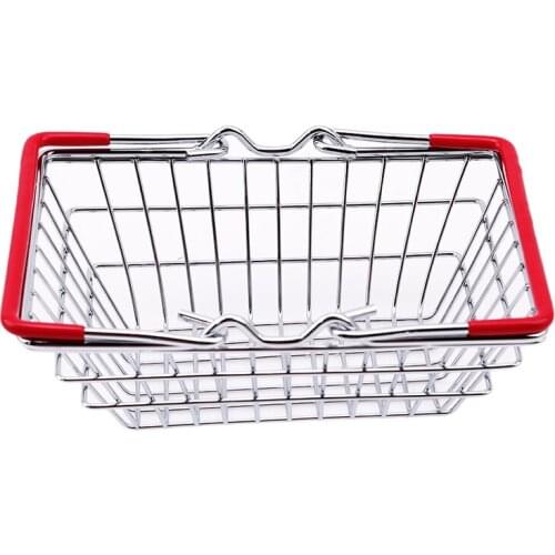 Baby Simulation Mini Shopping Cart Toys Creative Supermarket Folding Trolley Handcart Funny Toys For Children
