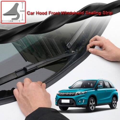 For Suzuki VITARA 2015-2020 Car Seal Strip Windshied Spoiler Filler Protect Edge Weatherstrip Strips Sticker Auto Accessories