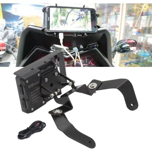 For YAMAHA TMAX 530 T-MAX 530 2012-2016 Windscren Bracket Mount Smartphone GPS Holder
