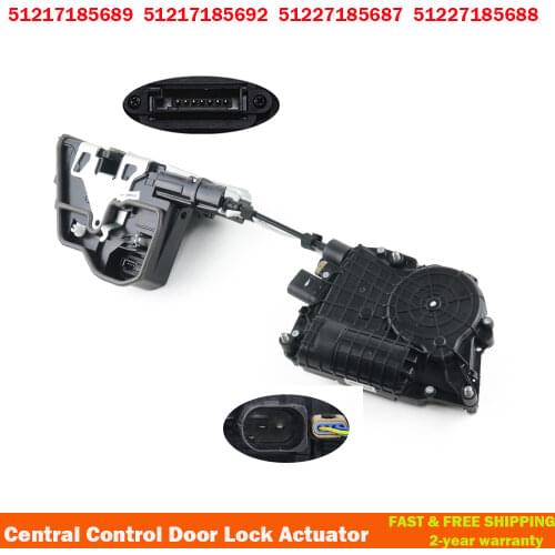 High quality central control door lock actuator motor for BMW 5 7 Series F01 F02 F04 51217185689 51217185692 51227185687 5122718