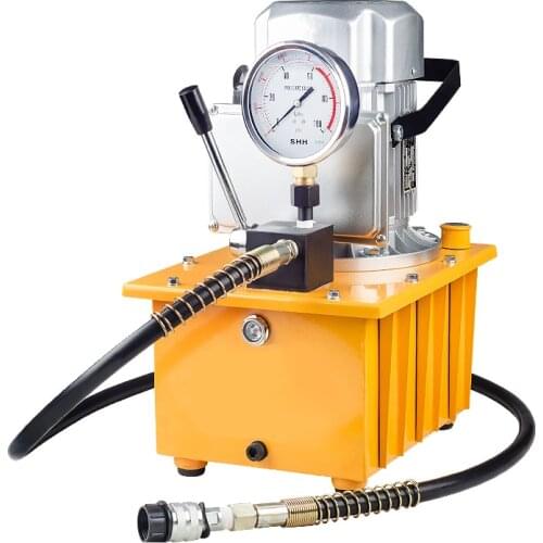 DYB-63A 220V high Pressure Electric Hydraulic Pump Electric Hydraulic Station Fast Low Power With Shockproof Pressure Gauge