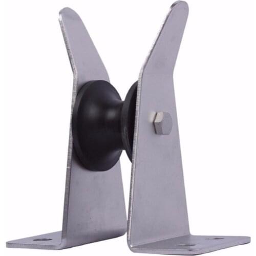 BOAT PLATFORM BOW ANCHOR ROLLER STAINLESS STEEL FORTRESS MEDIUM MARINE ROLLER