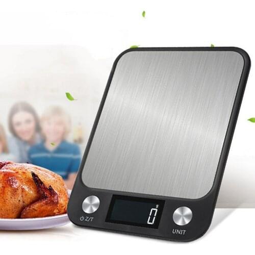 Multifunction Stainless Steel Digital Kitchen Scale LCD Display Food Scale Large LCD Display Compact Kitchen Scale