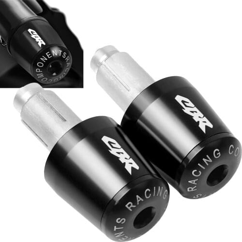 Motorcycle 7/8" 22MM Handlebar Hand Grips Handle Bar End Cap For Honda CBR 1000 RR SP2 CBR954RR CBR250R 300R 500R 600F4i 600RR