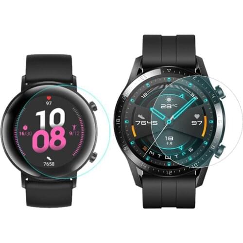 Soft TPU Clear Protective Film For Huawei Smart Watch GT 2 42MM 46MM GT2 Sport Smartwatch Full Screen Protector Cover (Not Glass