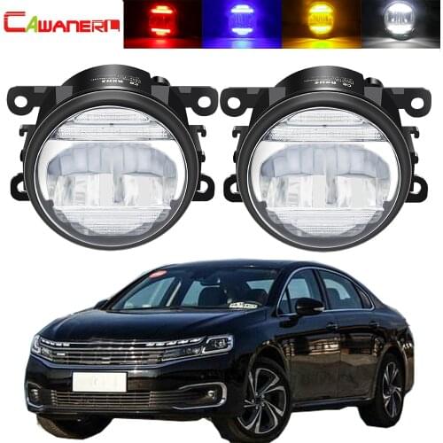 2in1 Fog Light + DRL For Citroen C6 TD_ Saloon 2005-2015 Car LED Fog Light Daytime Running Lamp 30W 8000LM 12V