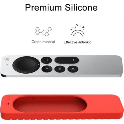 Silicone Remote Control Case For Apple TV 4K Remote Lite for Apple TV 4K 2021 Remotes Control Protector