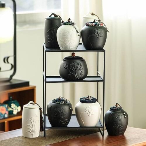 Star Funny Tea Storage Jars
