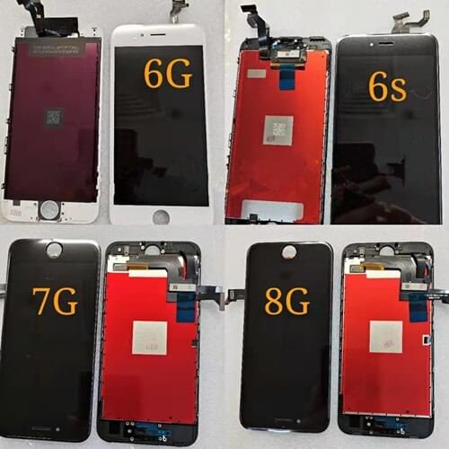 AAA Quality LCD For Apple iPhone 6/6S 6p 6sp 7 Display Touch Screen Digitizer Assembly Replacement +Tempered Glass