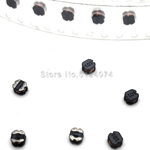 20pcs/lot CD32/CD43/CD75/CD105/100UH (101) winding power inductance SMD inductance
