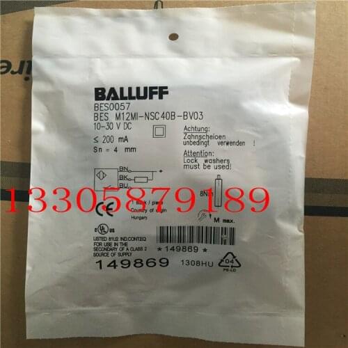 BES M12MI-NSC40B-BV02 -BV03 -BV05 Balluff Proximity Switch Sensor New High Quality