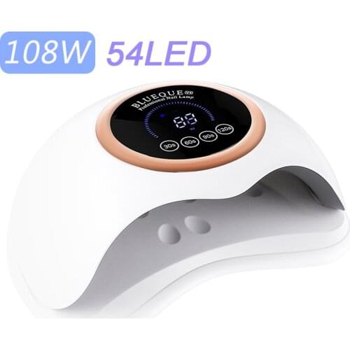 BQ V4 180W/48W UV LED Lamp For Gel Polish for All Nails Gel Varnish Semi Permanent uv gel Auto-sensing Fast Shipping