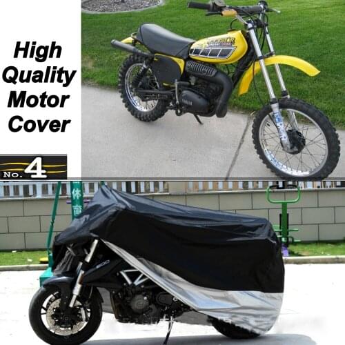 MotorCycle Cover For Yamaha Yz80 WaterProof UV Sun Dust / Rain Protector Cover Made of Polyester Taffeta