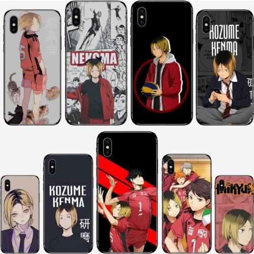 Kenma Kozume Haikyuu Phone Case for iPhone 11 12 mini pro XS MAX 8 7 6 6S Plus X 5S SE 2020 XR