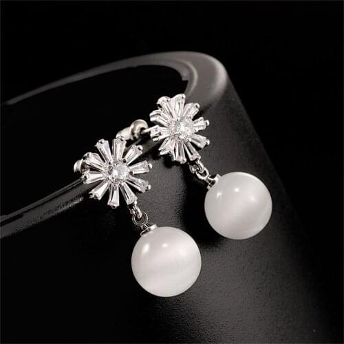 CIBO Women's Silver Earrings