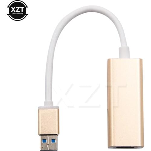 USB Gigabit Ethernet Adapter USB 3.0 Network Card to RJ45 Lan for Windows 7 / 8 / 10 Mac OS laptop PC Computer USB Ethernet