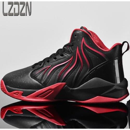 Sports Mens Shoes Basketball High Waist Board Teenagers Junior High School Students Tide Brand Wild Summer Help Big Children