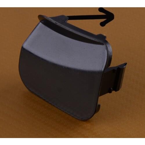 DWCX Plastic Right Front Car Bumper Tow Hook Eye Cover Cap fit for Toyota Highlander 2008 2009 2010