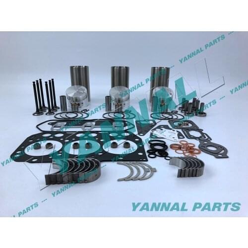 New 3TNE74 Overhaul Kit With Piston Ring Full Gasket Kit For Yanmar Engine