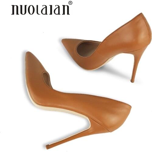 2018 Brand fashion women pumps 12cm high heel pumps shoes for women sexy pointe toe high heels party wedding shoes woman