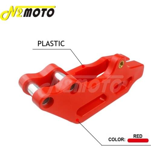 Red Motocross Enduro MX Chain Guide Block For Honda CRF250R 2004-2019 Dirt Bike Supermoto Chain Guide Protection Guard